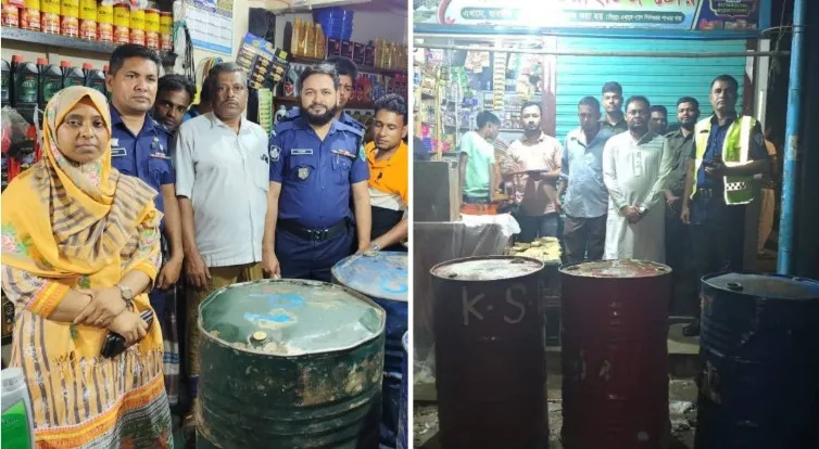 পেট্রোলে সিঁদুর মিশিয়ে তৈরি হতো নকল ‘অকটেন’